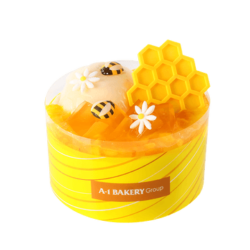 Busy Bees (Mango Yuzu Honey Cake) (12cm)