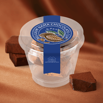 Belgian Nama Chocolate Cup