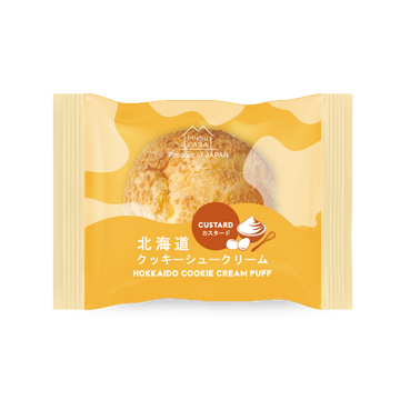 【Online Exclusive】Hokkaido Cookie Cream Puff (Custard Cream)