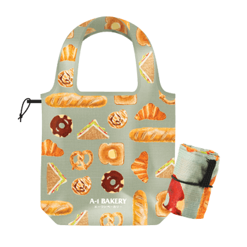 A-1 BAKERY Foldable Eco Bag (Pattern)