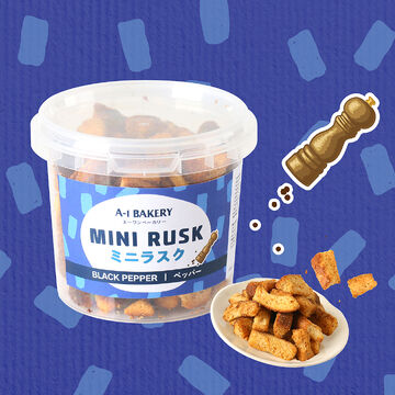 Mini Rusk (Black Pepper)